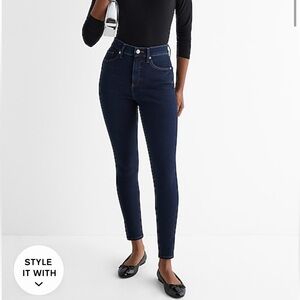 Express High Rise Skinny Jeans